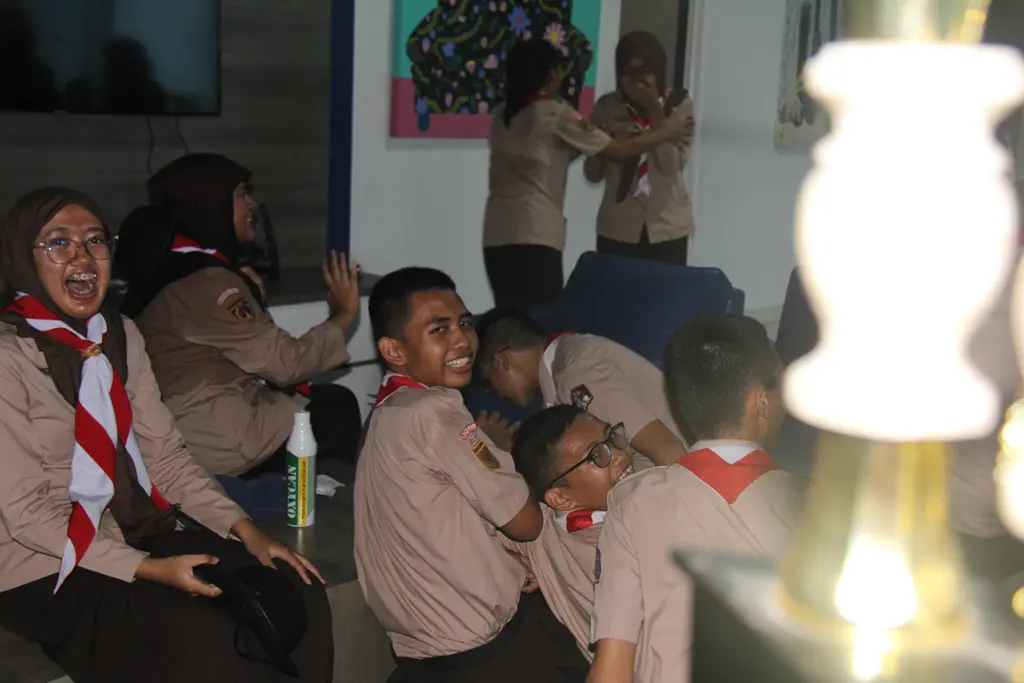 Keseruan praktik study case pertolongan pertama